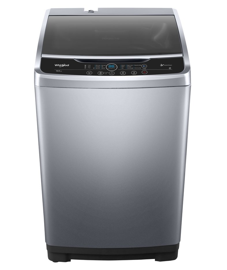 Máy Giặt Lồng Đứng Whirlpool STAINCLEAN 9.5KG BẠC VWVC9502FS - Hàng Chính Hãng (chỉ giao HCM)