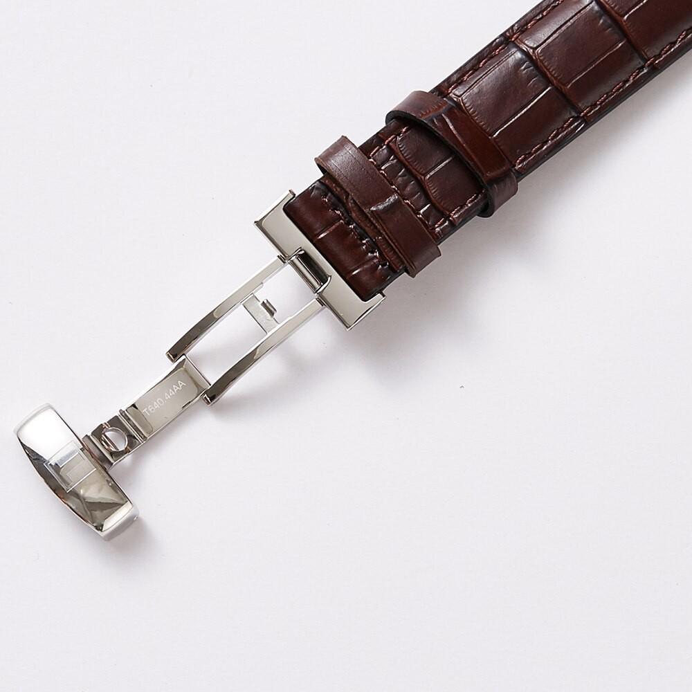 Dây đồng hồ da Tissot chính hãng khóa bạc size 19,20,21,22mm (ĐỦ 2 MÀU)