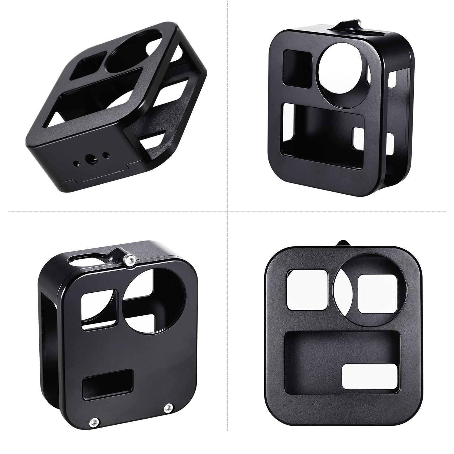 Lồng bảo vệ bằng kim loại cho camera chống xước, chống nước, Tương thích với Camera GoPro Max