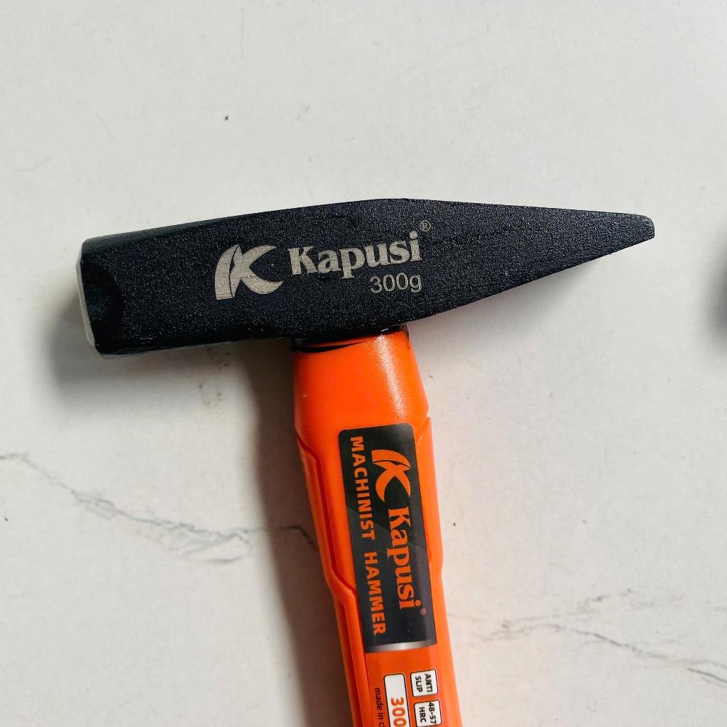 Búa Đóng Đinh Đầu Dẹp (vát) Kapusi k9523 – Cán Nhựa Chống Trượt – Chất Lượng Cao