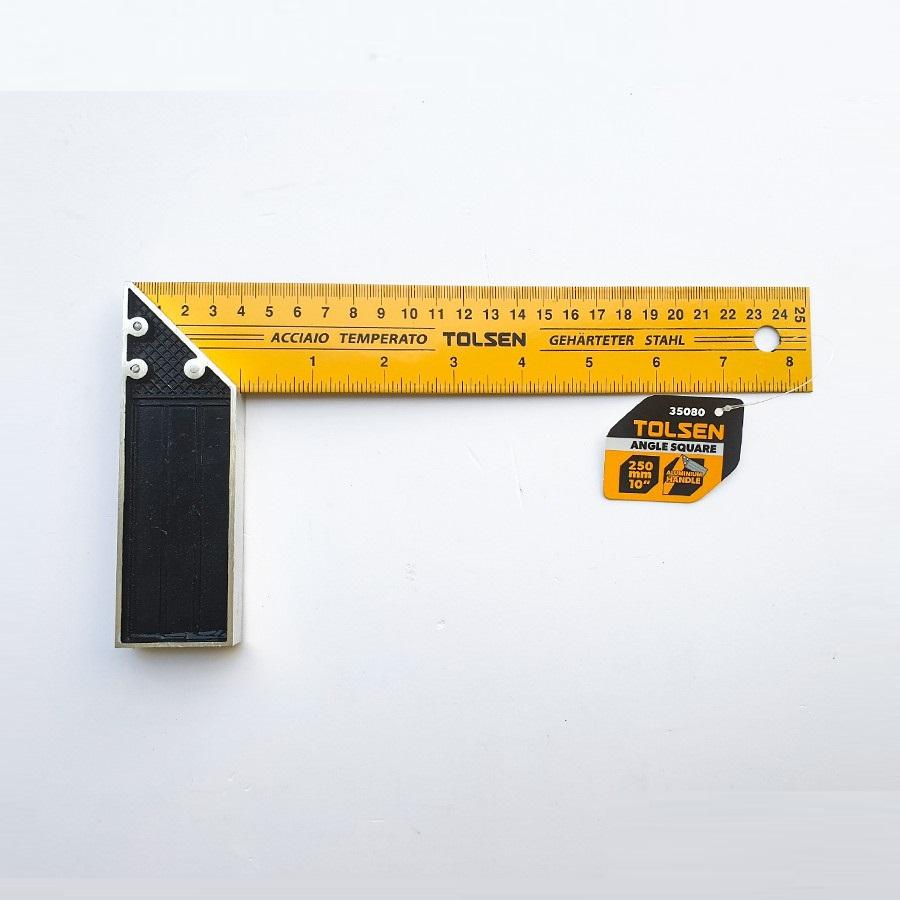 THƯỚC GÓC 250mm, 300mm TOLSEN 35080, 35081 - HÀNG CHÍNH HÃNG