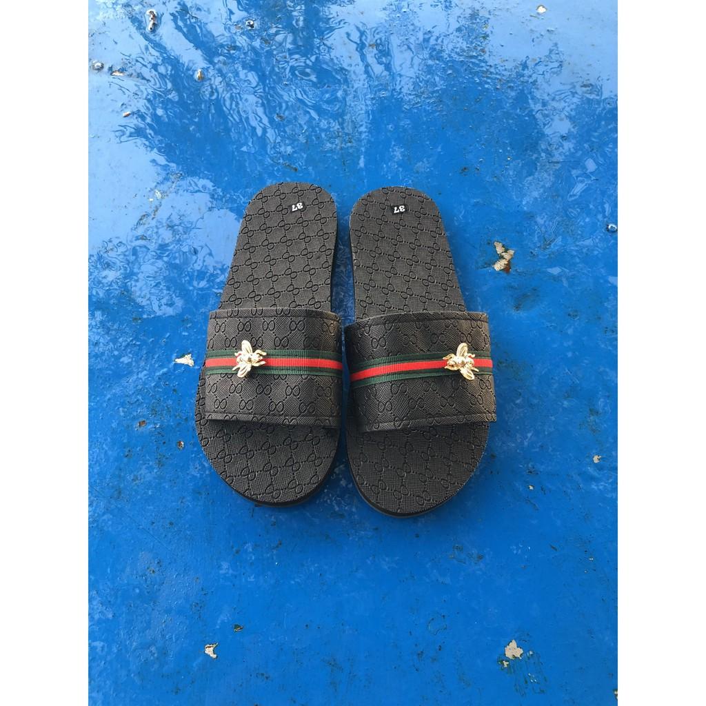 sandal đồng nai dép quai ngang nam và nữ ( đế đen quai cùng màu ) size từ 35 nữ đến 42 nam