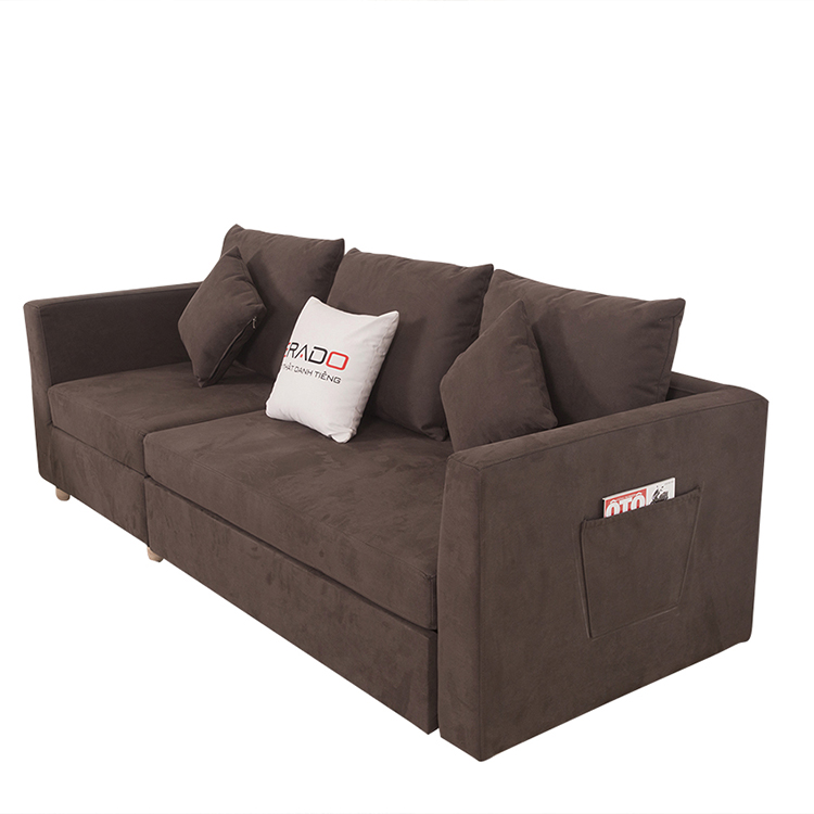 Sofa da lộn nhập khẩu mã 3102-17