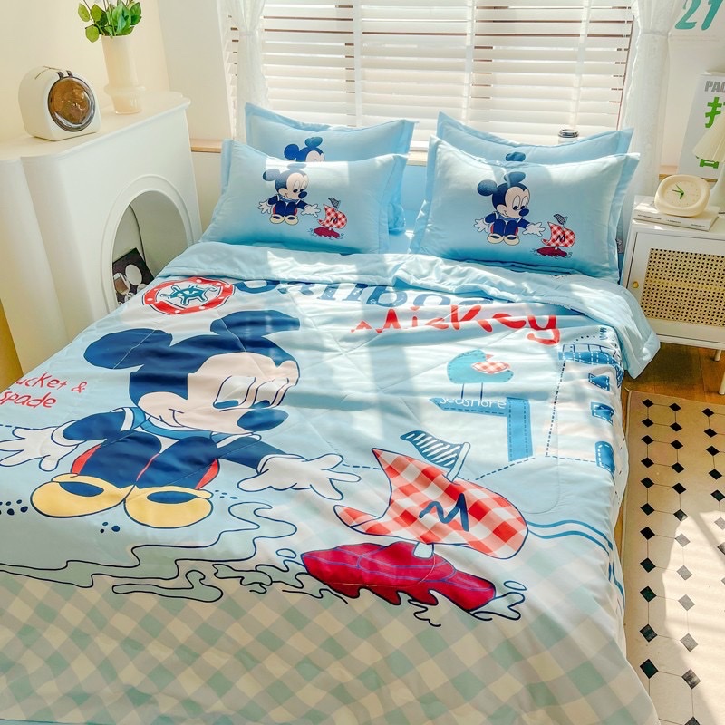 Bộ chăn ga gối cotton Tina ngộ nghĩnh