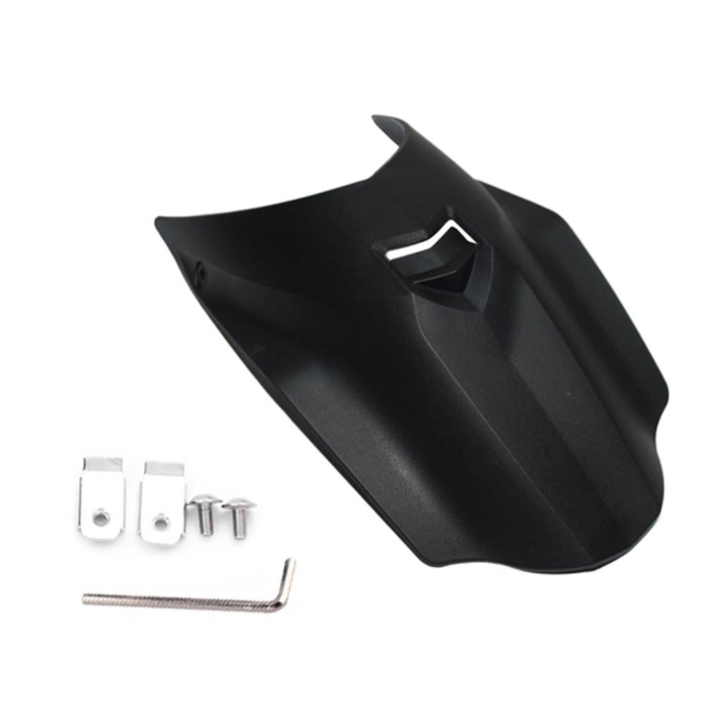 Black Front and Rear Tire Mudguard Fender for BMW R1200 GS 2013-2017