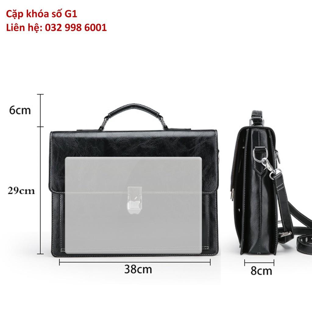 Cặp da khóa số 1