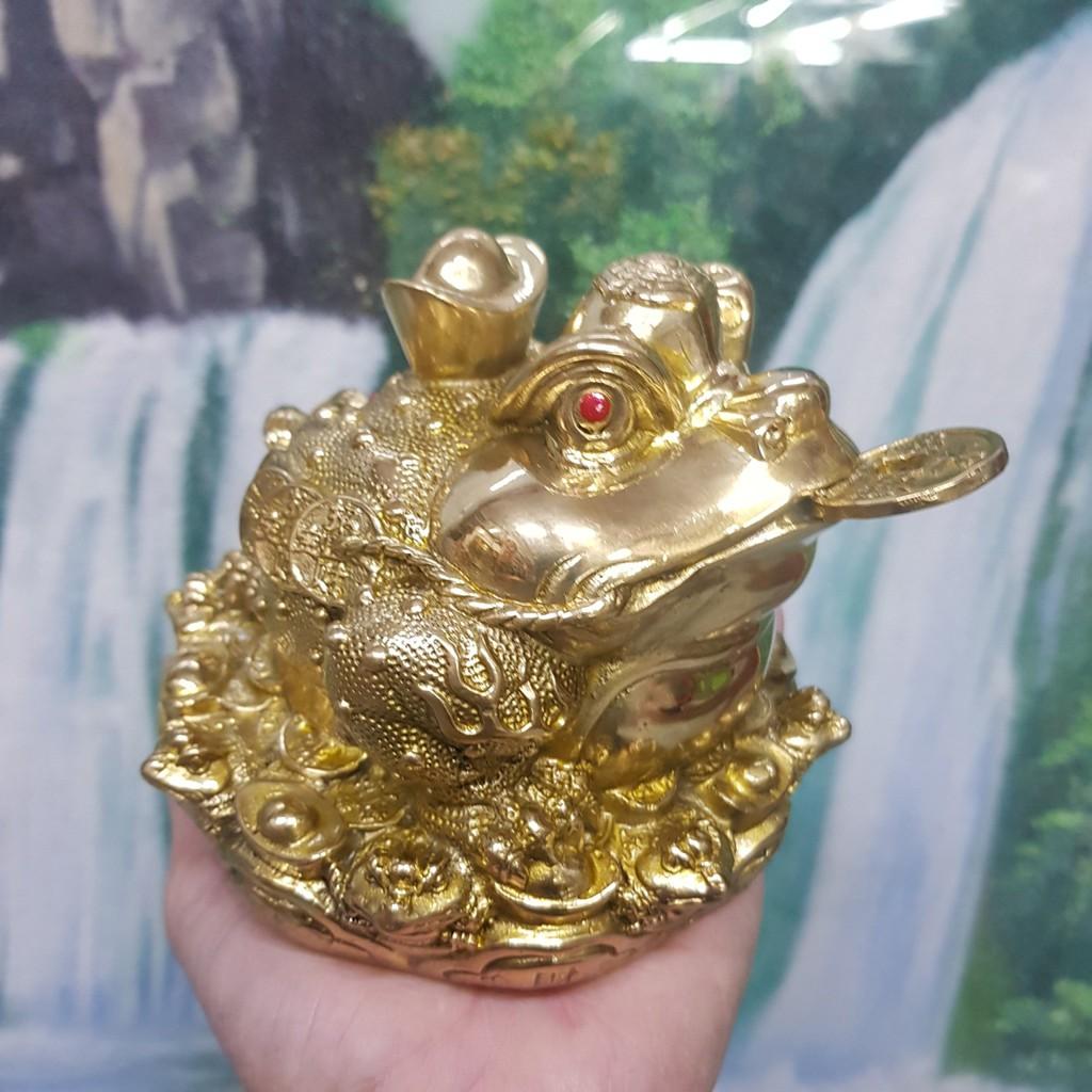 Tượng Cóc 3 chân bằng đồng MS35