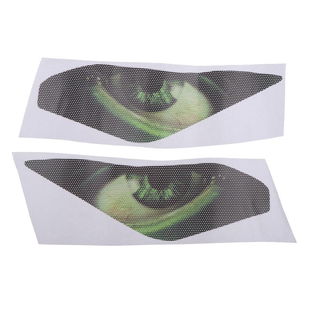 2 Pair Sport Motorcycle Headlight Sticker Decals For Kawasaki Ninja650