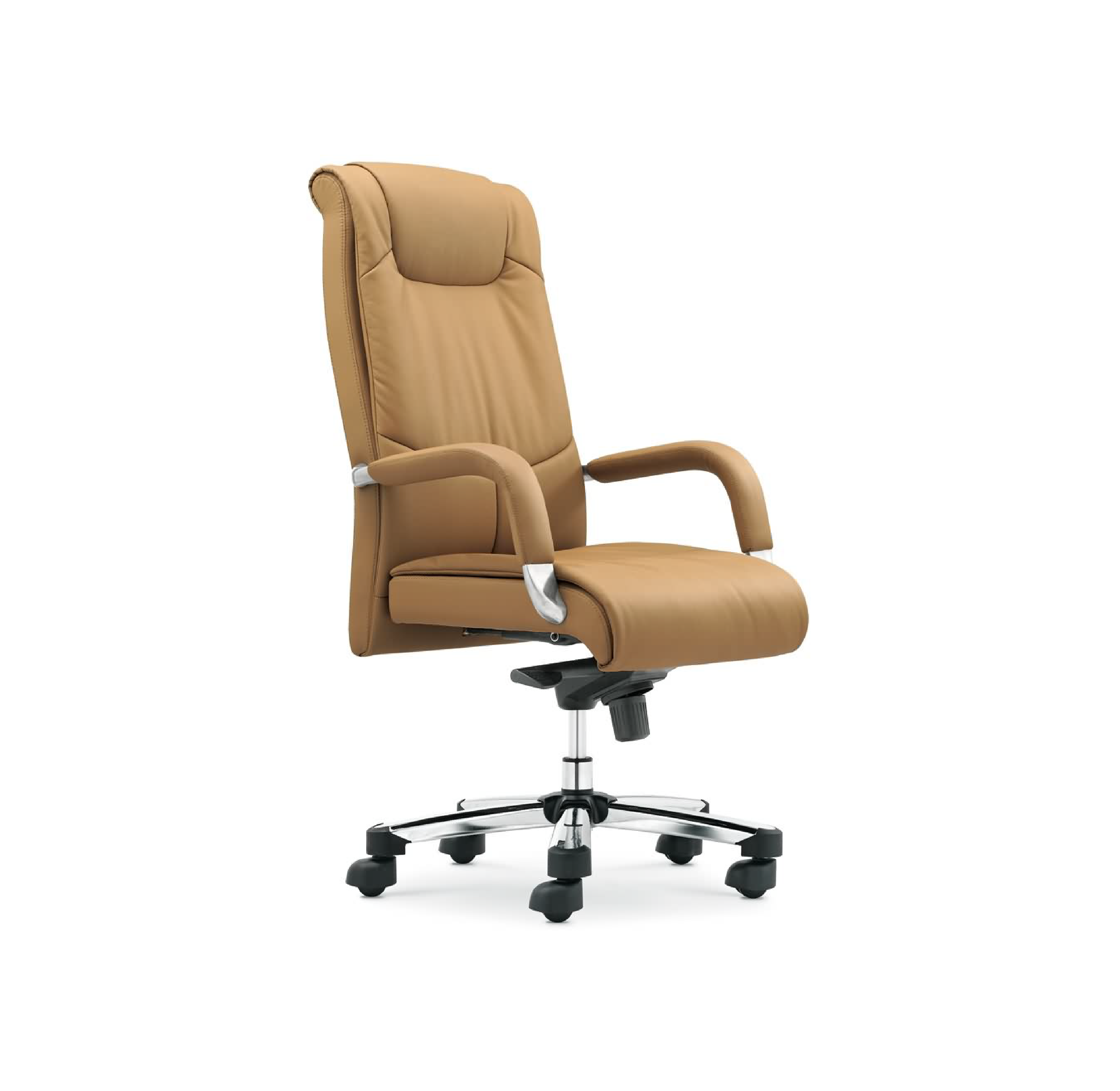 Ghế làm việc, Ghế giám đốc, Ghế chân xoay bọc da PU cao cấp F69AS