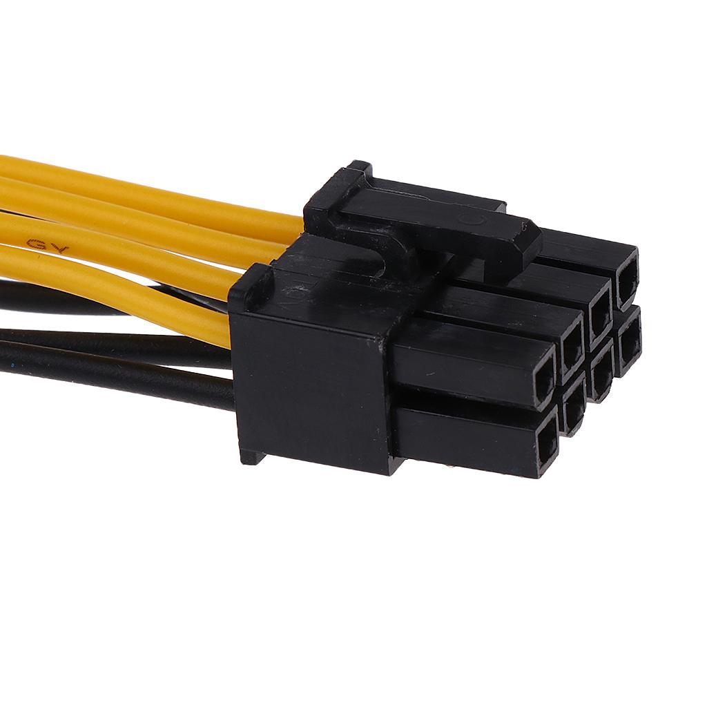 4Pin to 8 Pin Power Supply Adapter Cable Cord Connector Wire for Desktop