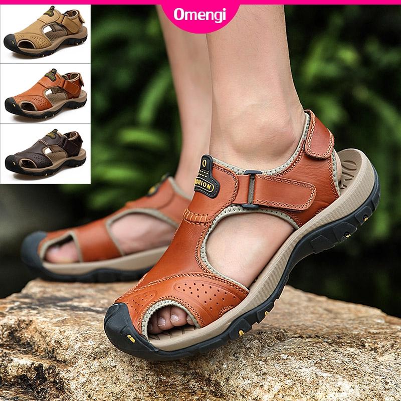 Giày Xăng Đan Chống Trượt Thời Trang Cho Nam Cỡ 38-46