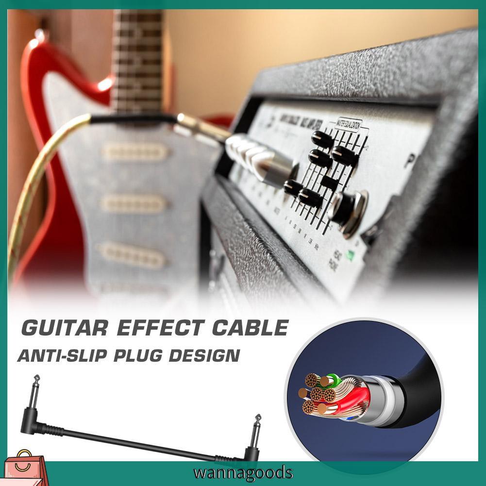 Dây Cáp Khuếch Đại Âm Thanh Đàn Guitar Điện 6.35 15cm