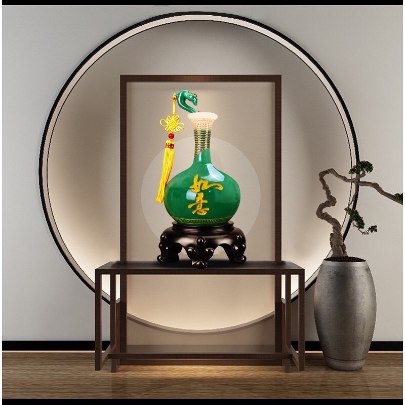Bình như ý bình an phong thủy tài lộc, kích thước 33cm - HCM