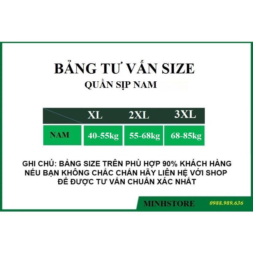 Combo 4 Quần Lót Nam thun lạnh ICON demin, Quần sịp nam thun lạnh siêu co dãn, kháng khuẩn khử mùi hôi - PROMAN