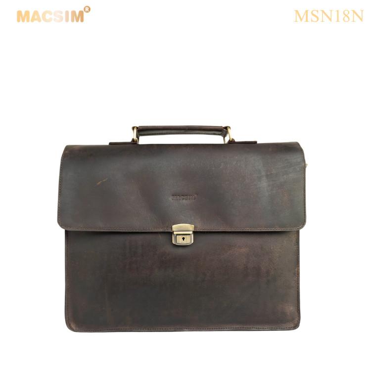 Túi da cao cấp Macsim mã MSN18N