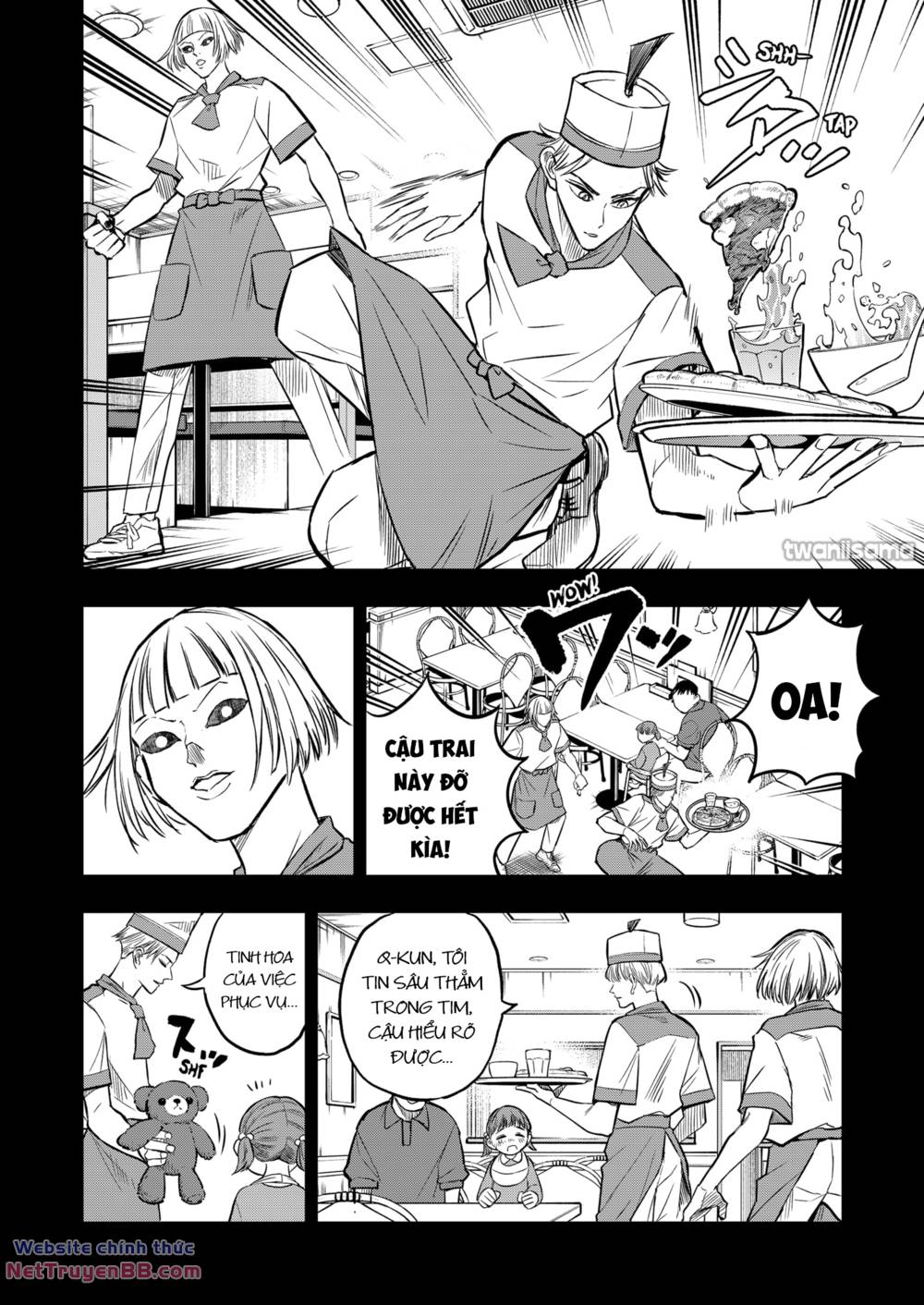 service wars - thánh chiến phục vụ chapter 32 11