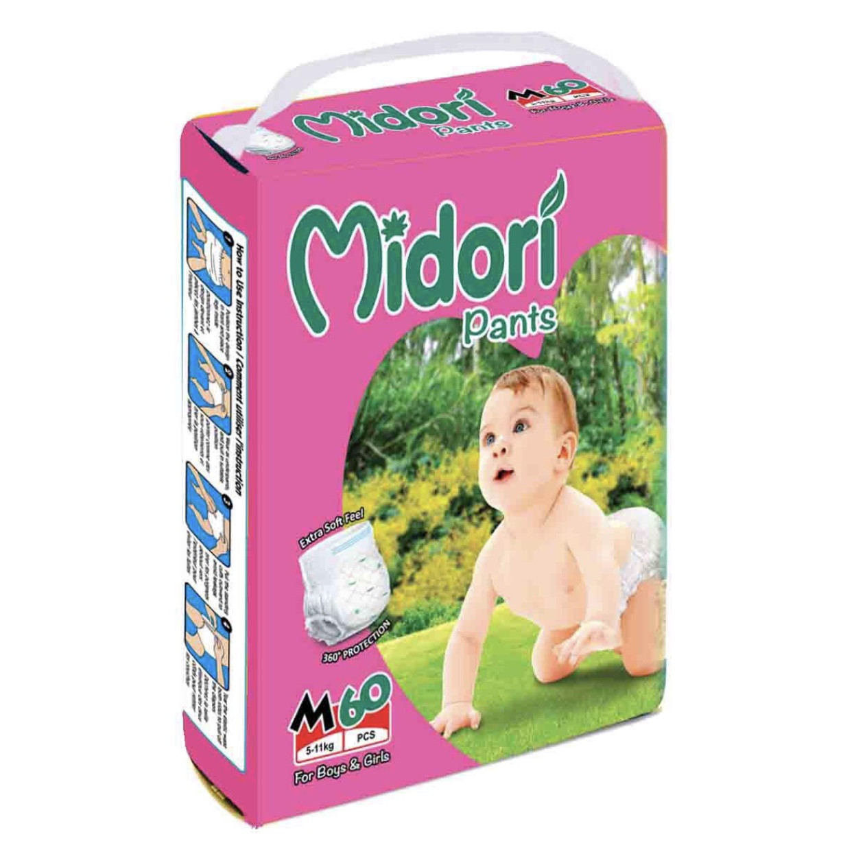 TÃ QUẦN MIDORI JUMBO M60 MALAYSIA