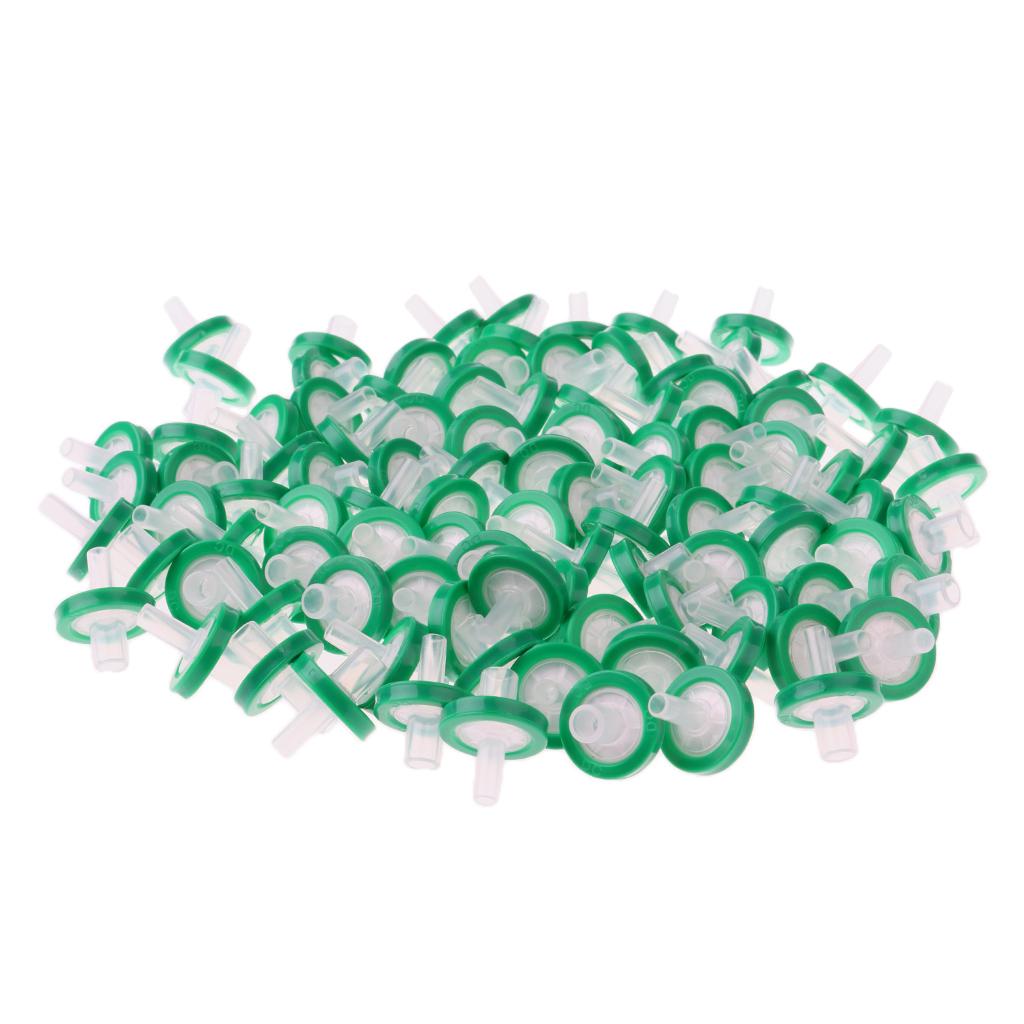 Scientific Disposable 13mm Driven Filter 0.22um Nylon Membrane-Green