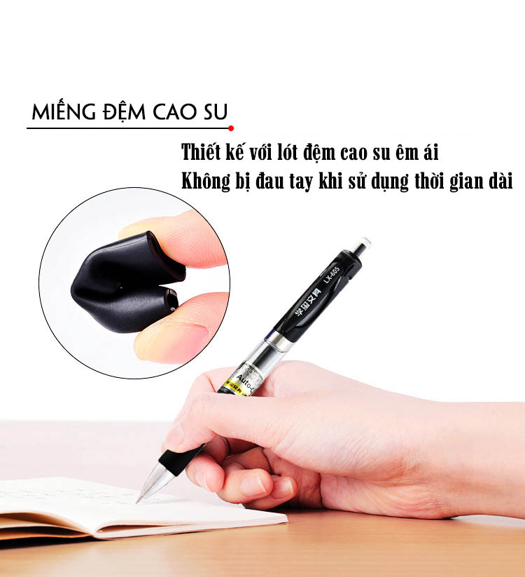 Combo 10 Bút Ký Viết Bấm Cao Cấp Doanh Nhân Học Sinh Sinh Viên Legaxi