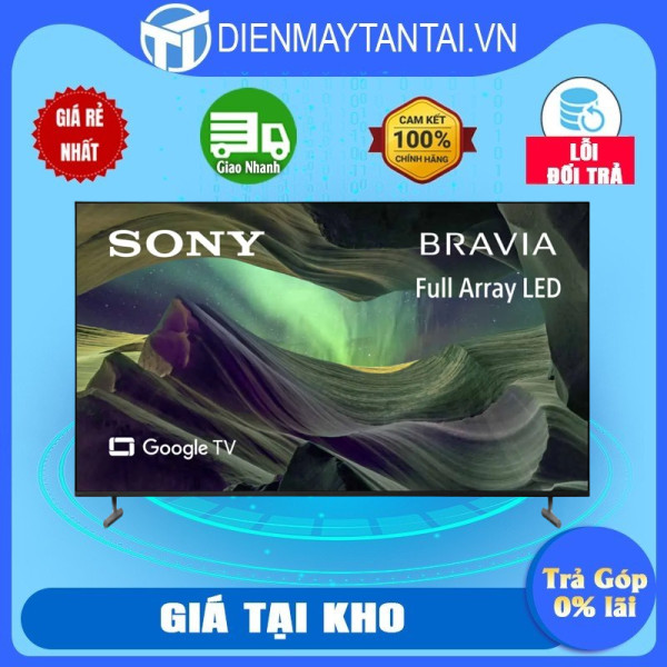 Smart Tivi Sony KD-55X85L 55 inch 4K - Hàng chính hãng (chỉ giao HCM)