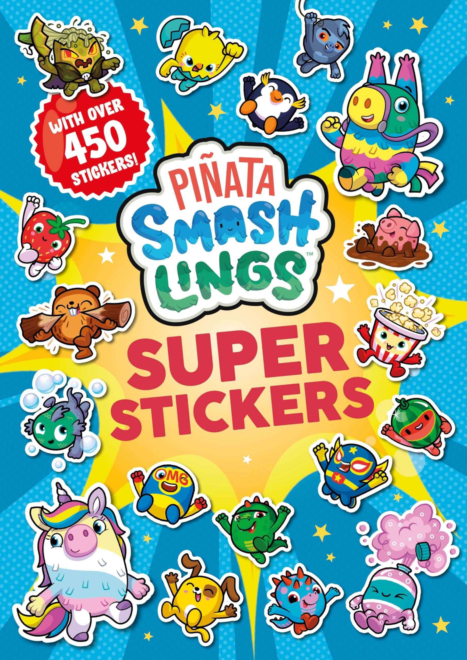 Sách ngoại văn: Piñata Smashlings - Super Stickers