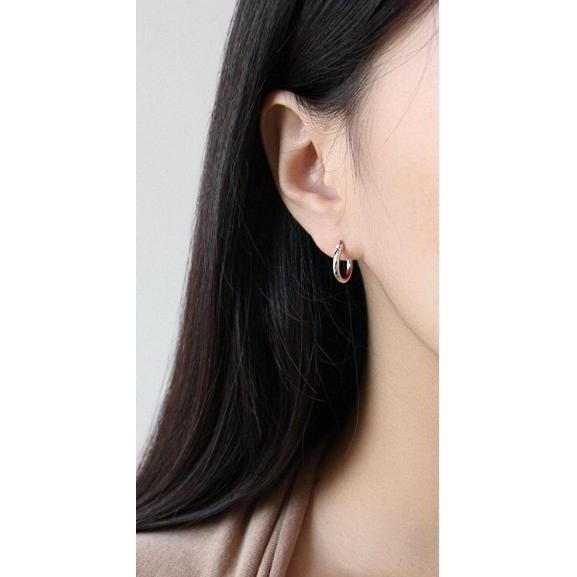Khuyên Tai Xỏ Lỗ S925 Sterling
