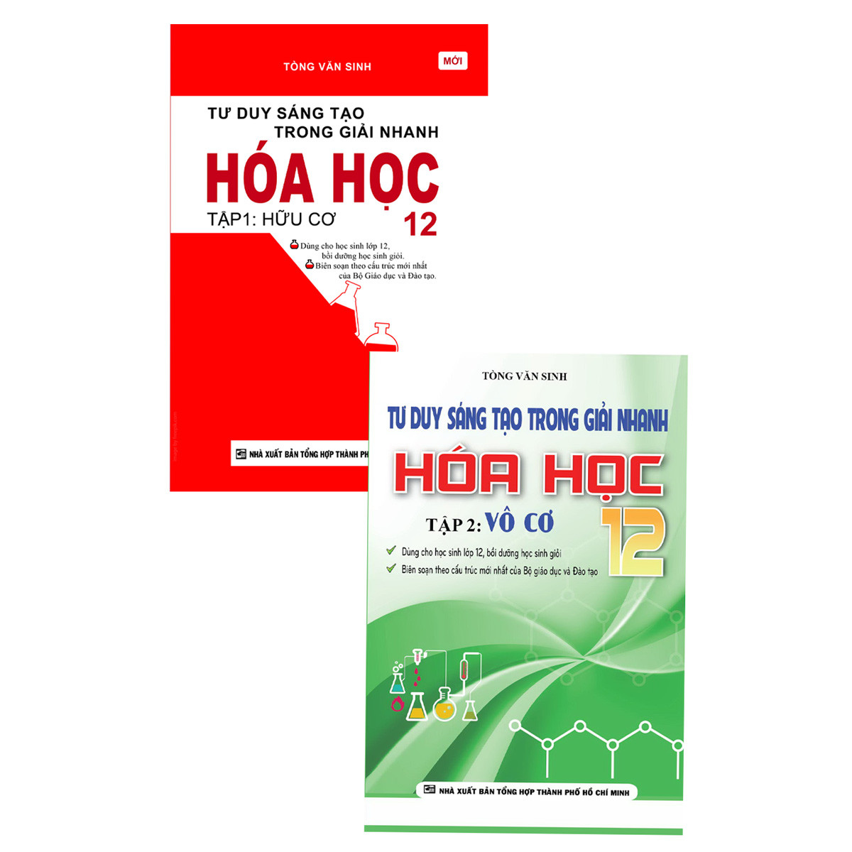 COMBO TƯ DUY SÁNG TẠO TRONG GIẢI NHANH HÓA HỌC 12 (TẬP 1 + TẬP 2)