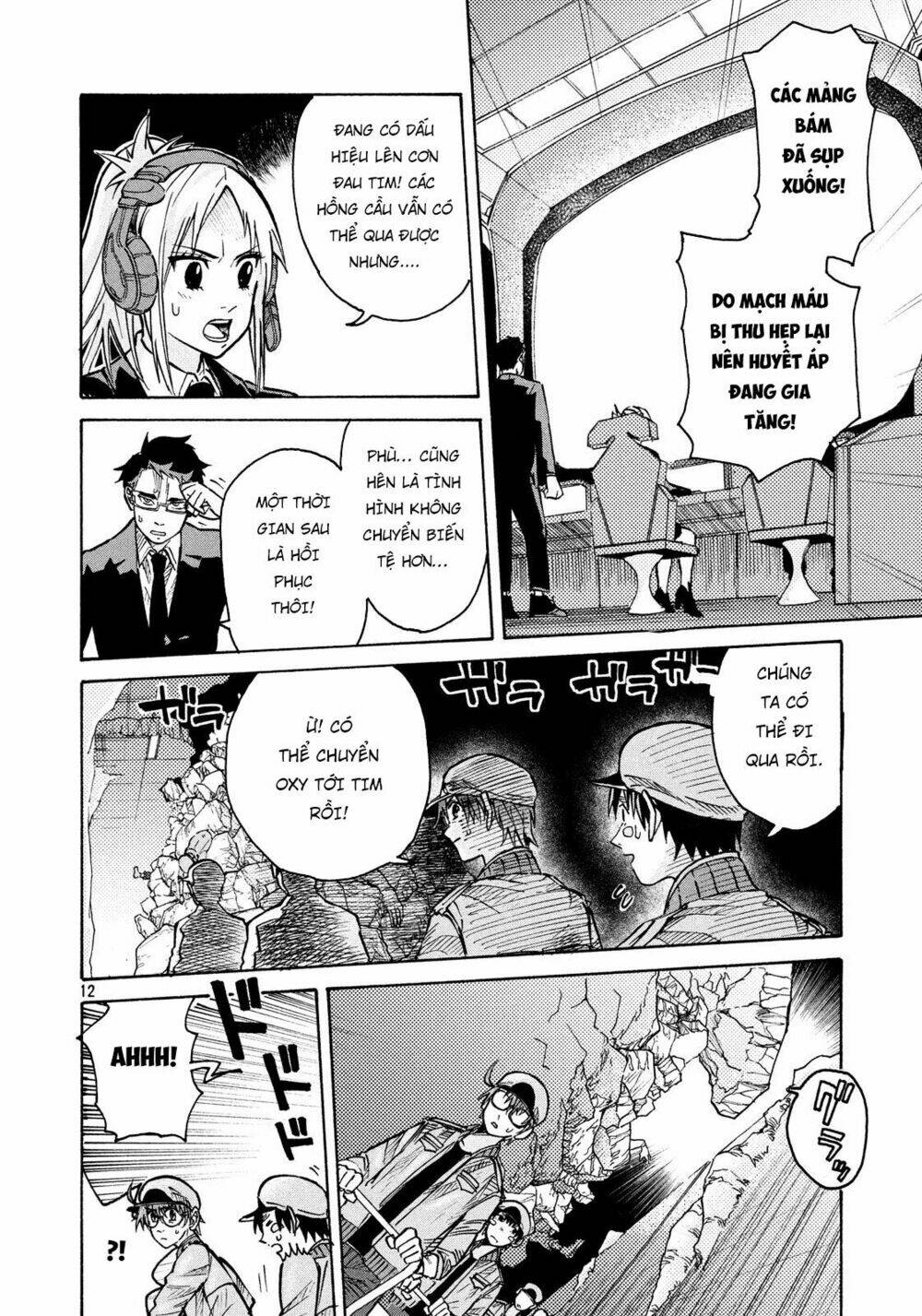 biệt đội tế bào black - hataraku saibou black chapter 9 13