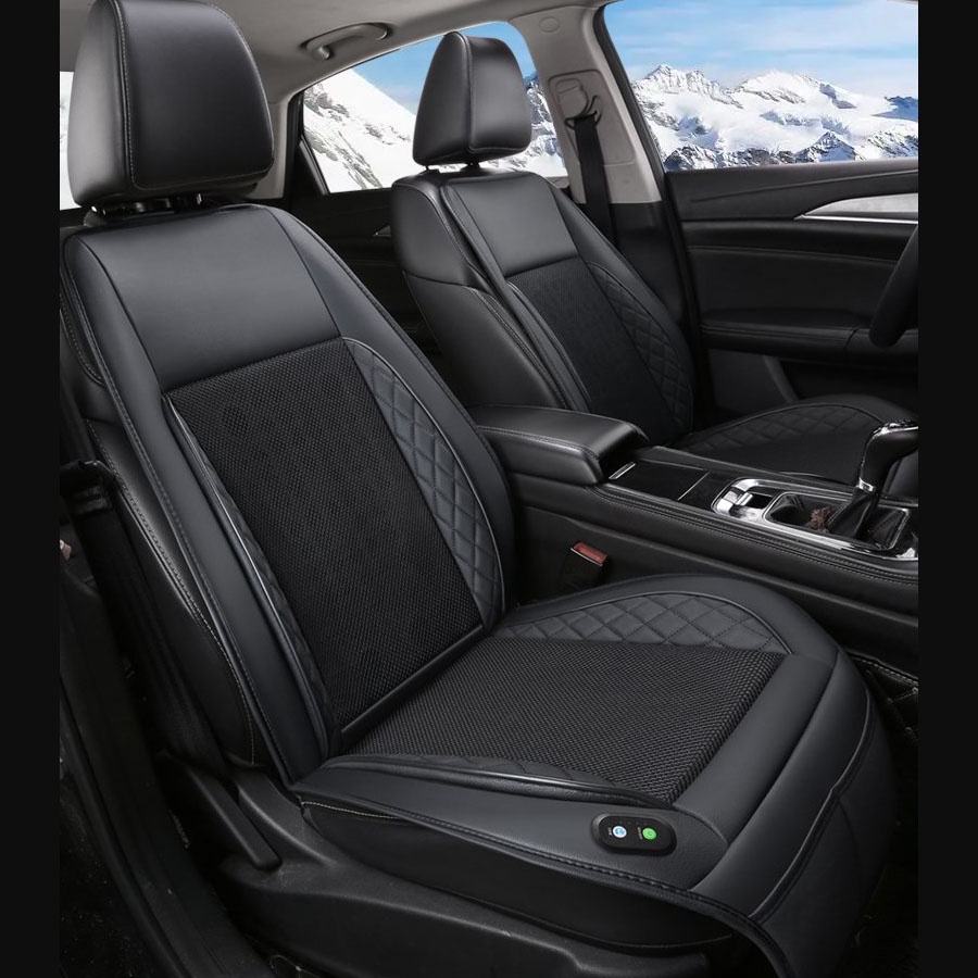 Tấm Lót Tích hợp quạt 16 vùng cho Ghế Ô Tô Giải Nhiệt Siêu Mát Smart Fan Auto