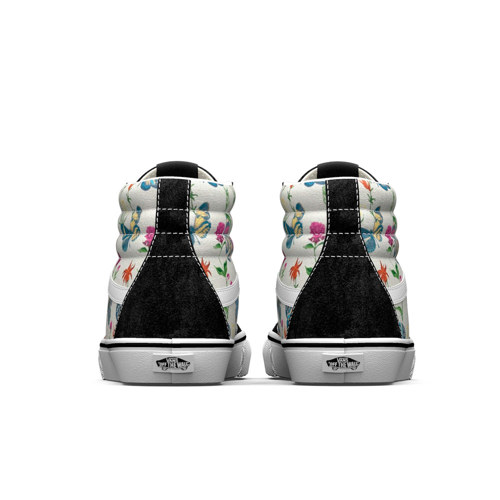 Giày Vans Sk8-Hi Project X Butterfly Floral - VN0A5HXVUC0