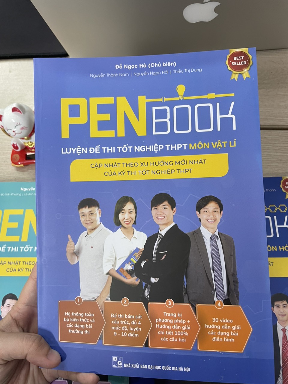 Combo khối D7 - PENBOOK Luyện đề thi Tốt nghiệp THPT - Bộ 3 môn Toán, Hoá, Anh 