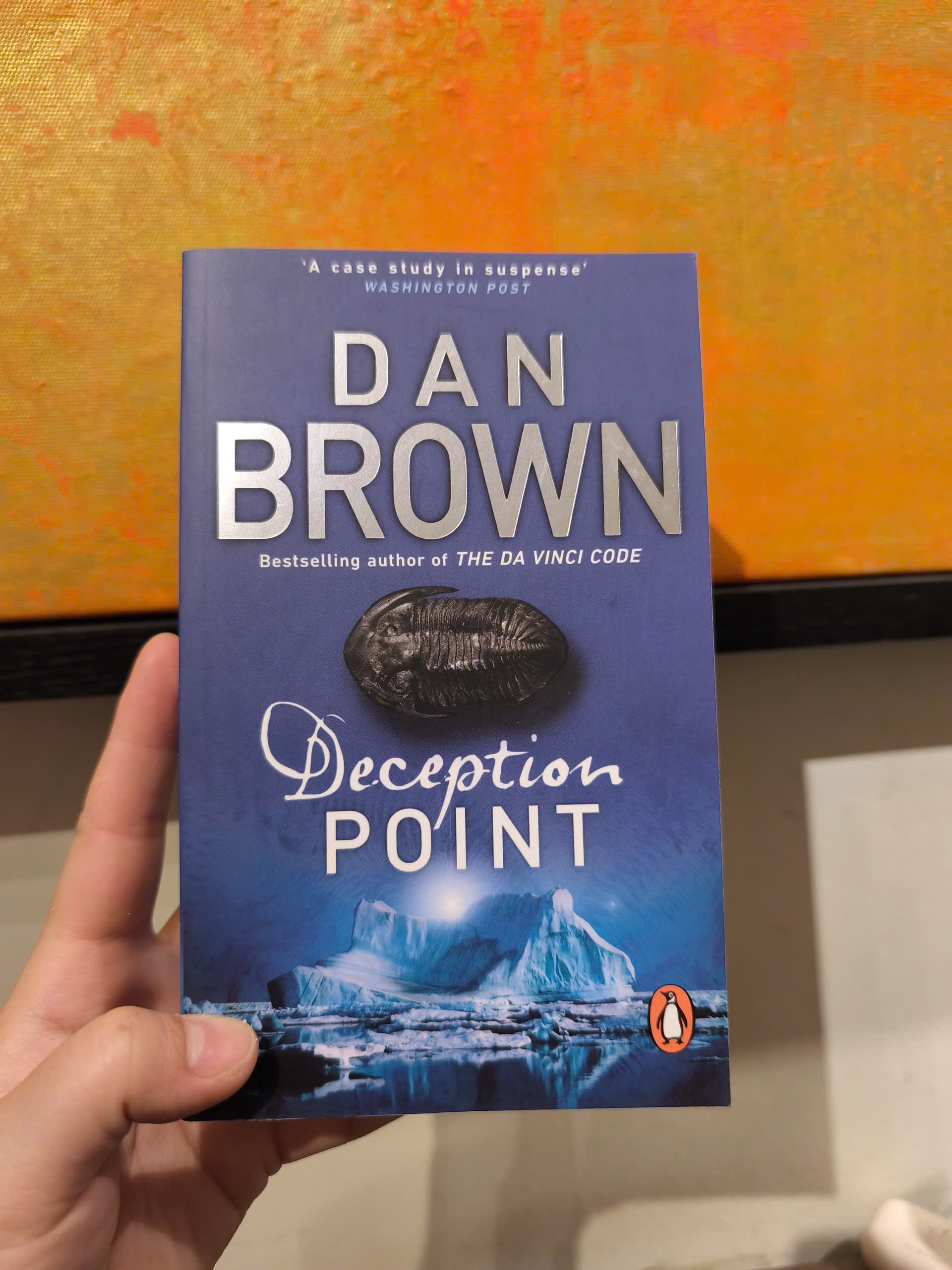Sách - Deception Point by Dan Brown - Fiction| Thriller| Mystery