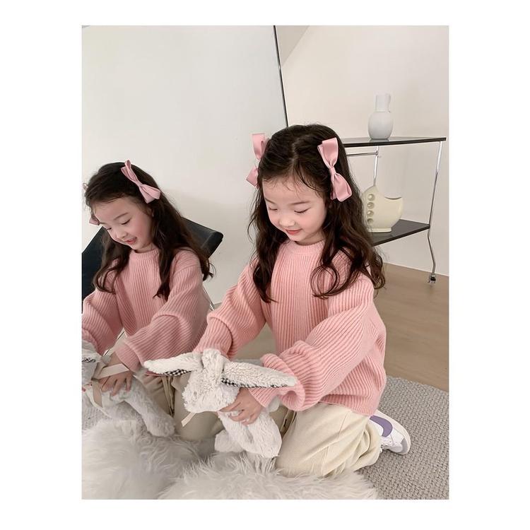 TA134 Áo len dài tay Y044 AmbbKids cho bé từ 4-10T