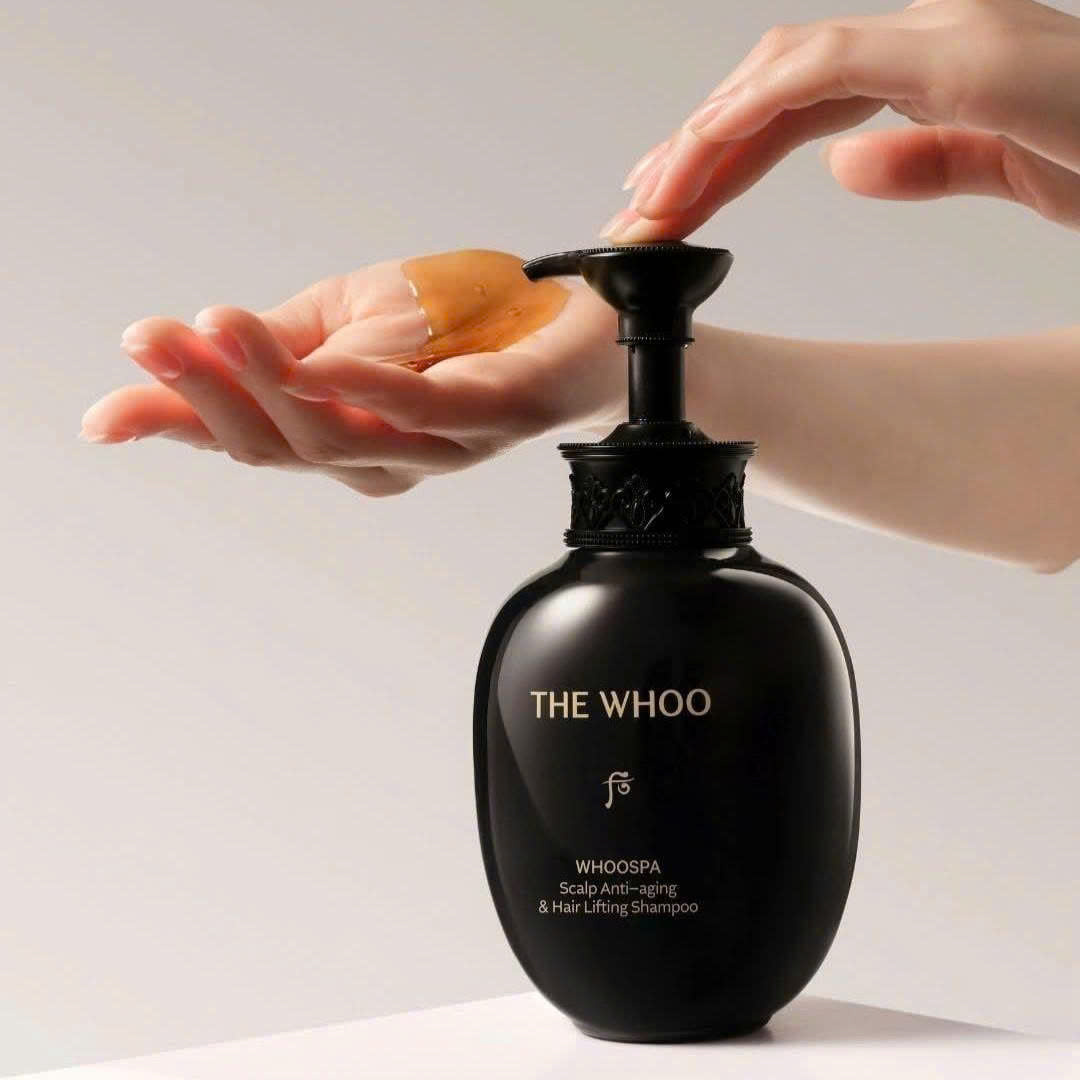 Dầu Gội Chống Lão Hóa Ngăn Ngừa Rụng Tóc THE WHOO Whoospa Scalp Anti-Aging &amp; Hair Lifting Shampoo 350ml