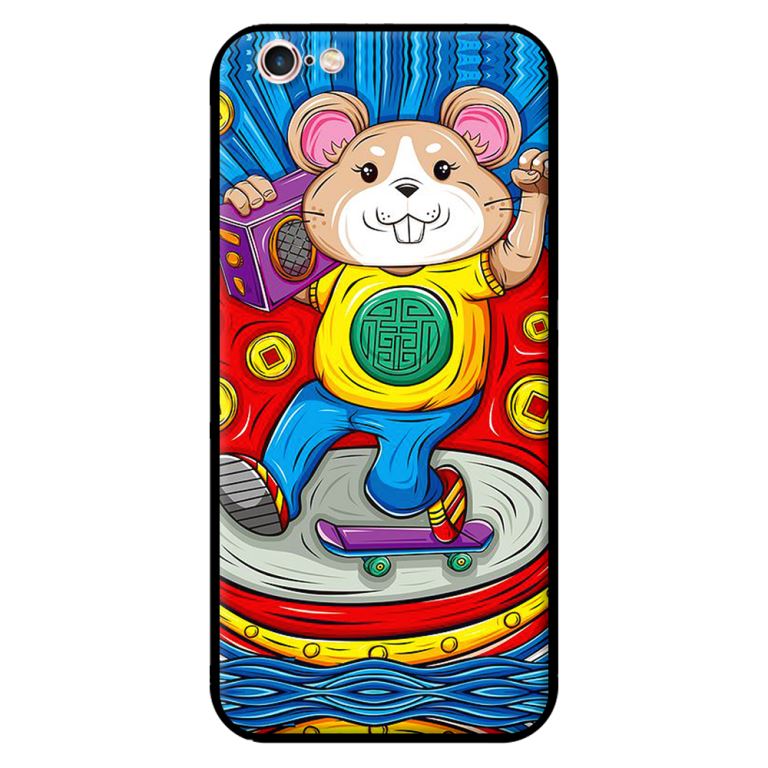 Ốp lưng in cho Iphone 6/6s Mẫu Tết 2020  - Hàng chính hãng