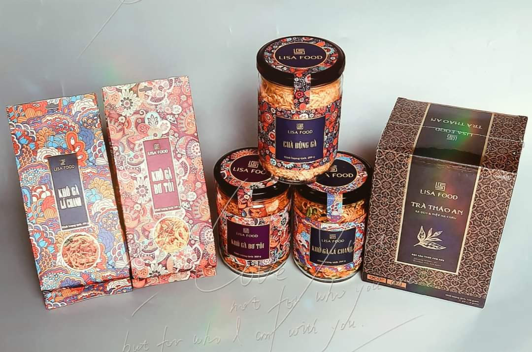 Chà Bông Gà Lisafood - Túi 100gr