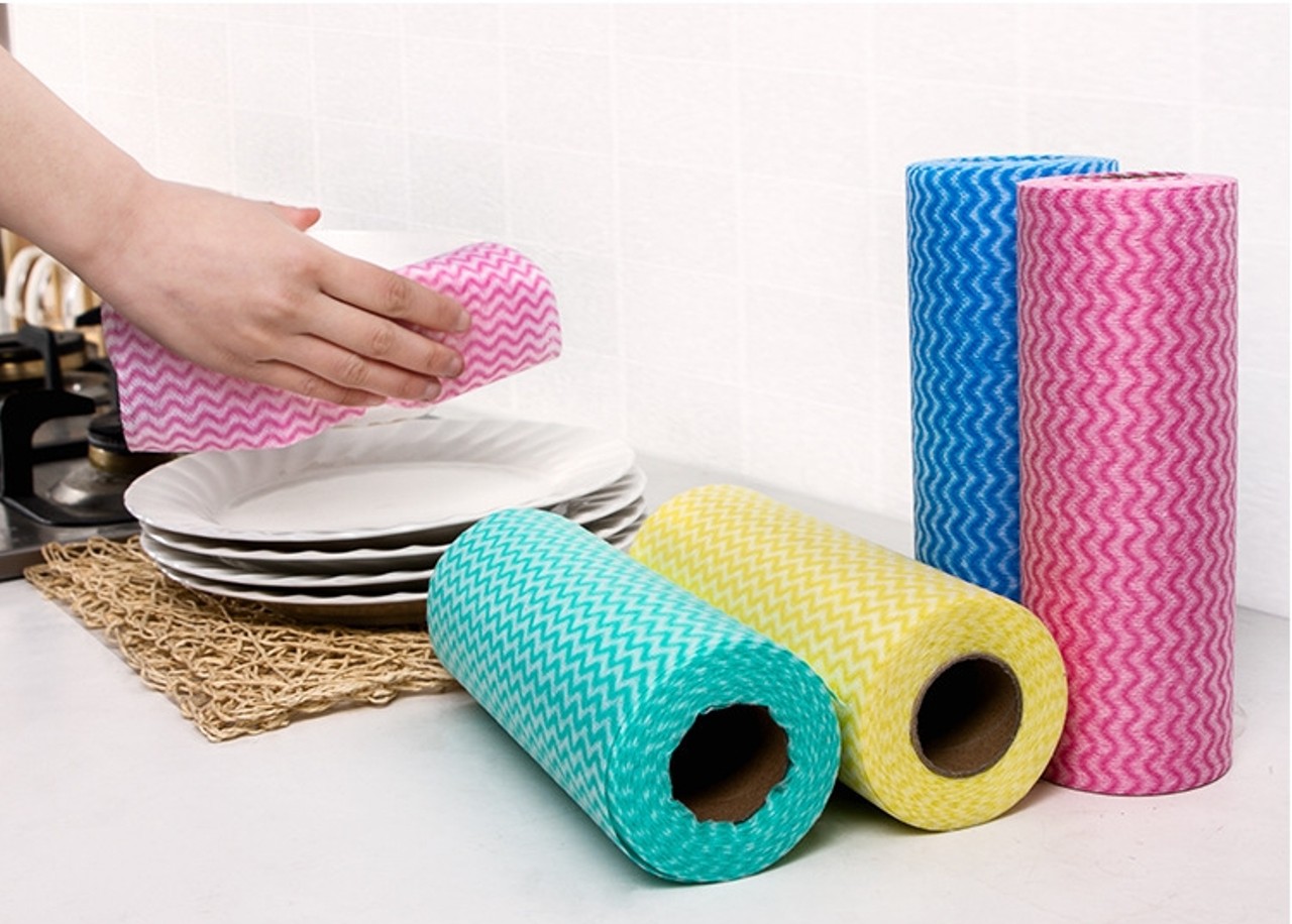 Bộ 300 Khăn Lau Đa Năng Cao Cấp Loại Dày