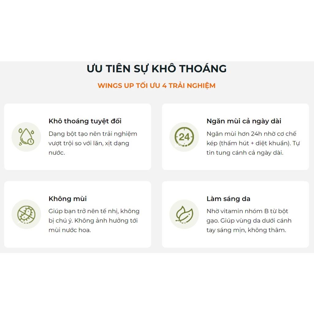 Khử Mùi, Giảm Tiết Mồ Hôi Không Ố Vàng, Bết Dính Dùng Cho Mọi Loại Da