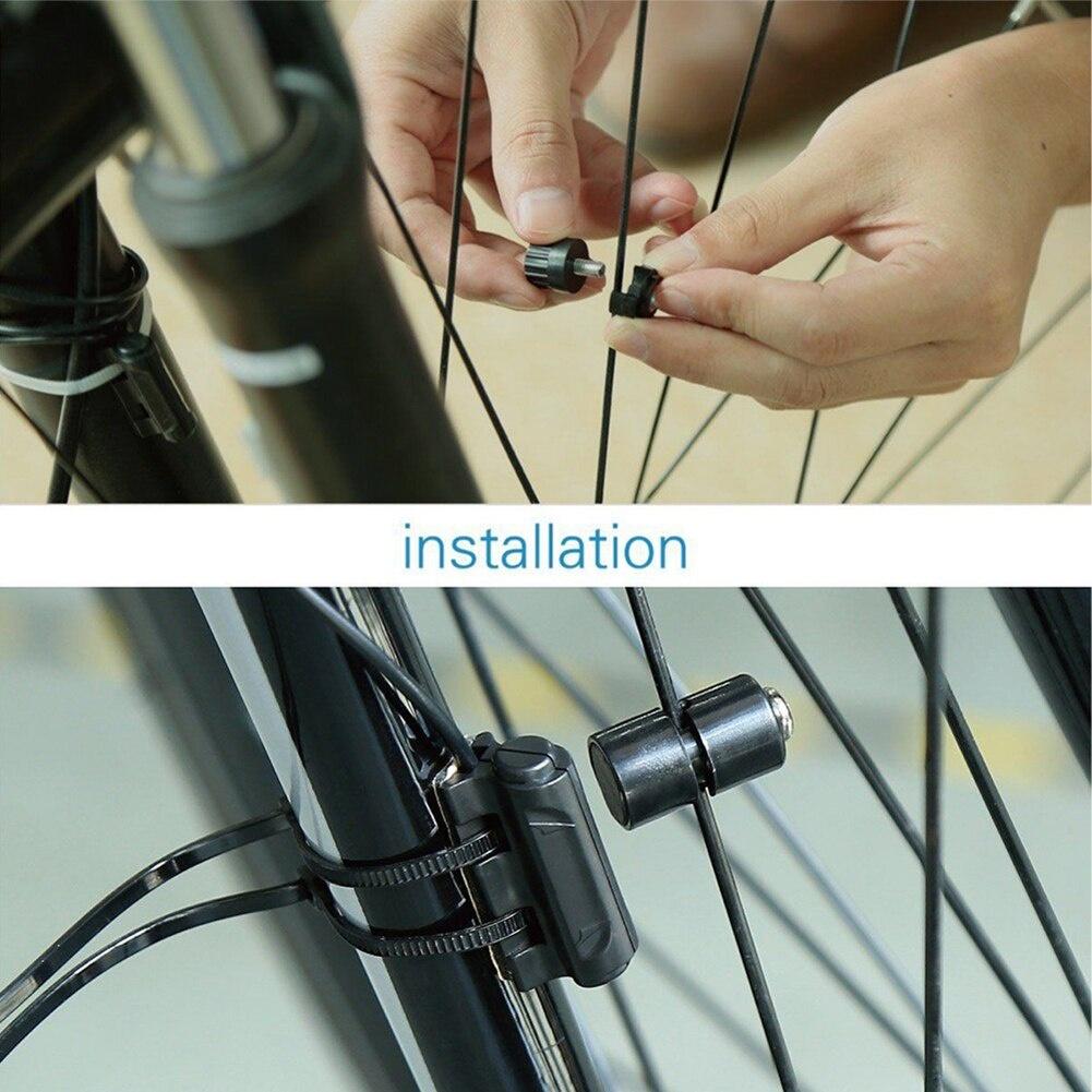 Bike Cycling Bicycle Computer Odometer Backlight Wired LCD Display Speedomet Odometer Code Table Backlight Cycling Speed Counter