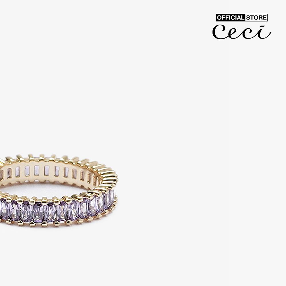 CECI - Nhẫn nữ đính đá sang trọng CC2-01000093-13
