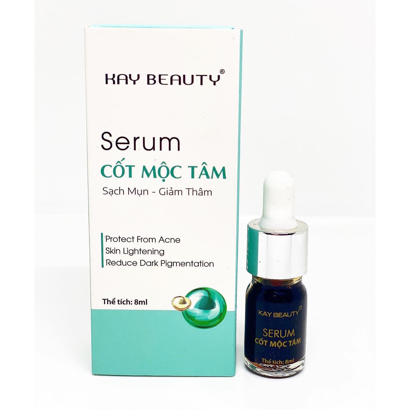 Combo 3 hộp Serum Cốt Mộc Tâm - Kay Beauty (sạch mụn, giảm thâm)