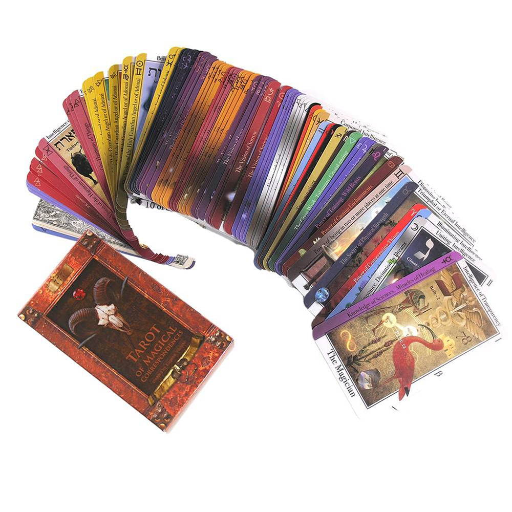 Bộ Bài Tarot Of Magical Correspondences 78 Lá Tặng Đá Thanh Tẩy