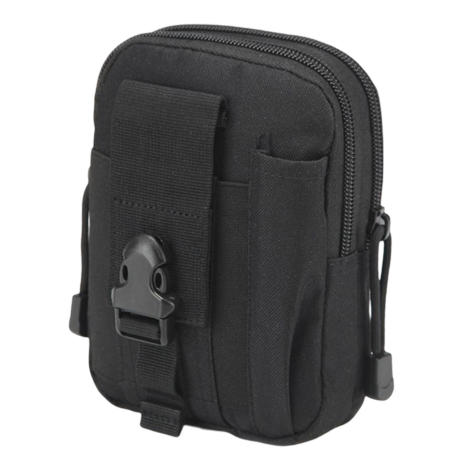 Portable Waist Zipper Purse Gear Organizer Bag Multi Functional Pouch Accessories Nylon for Hunting