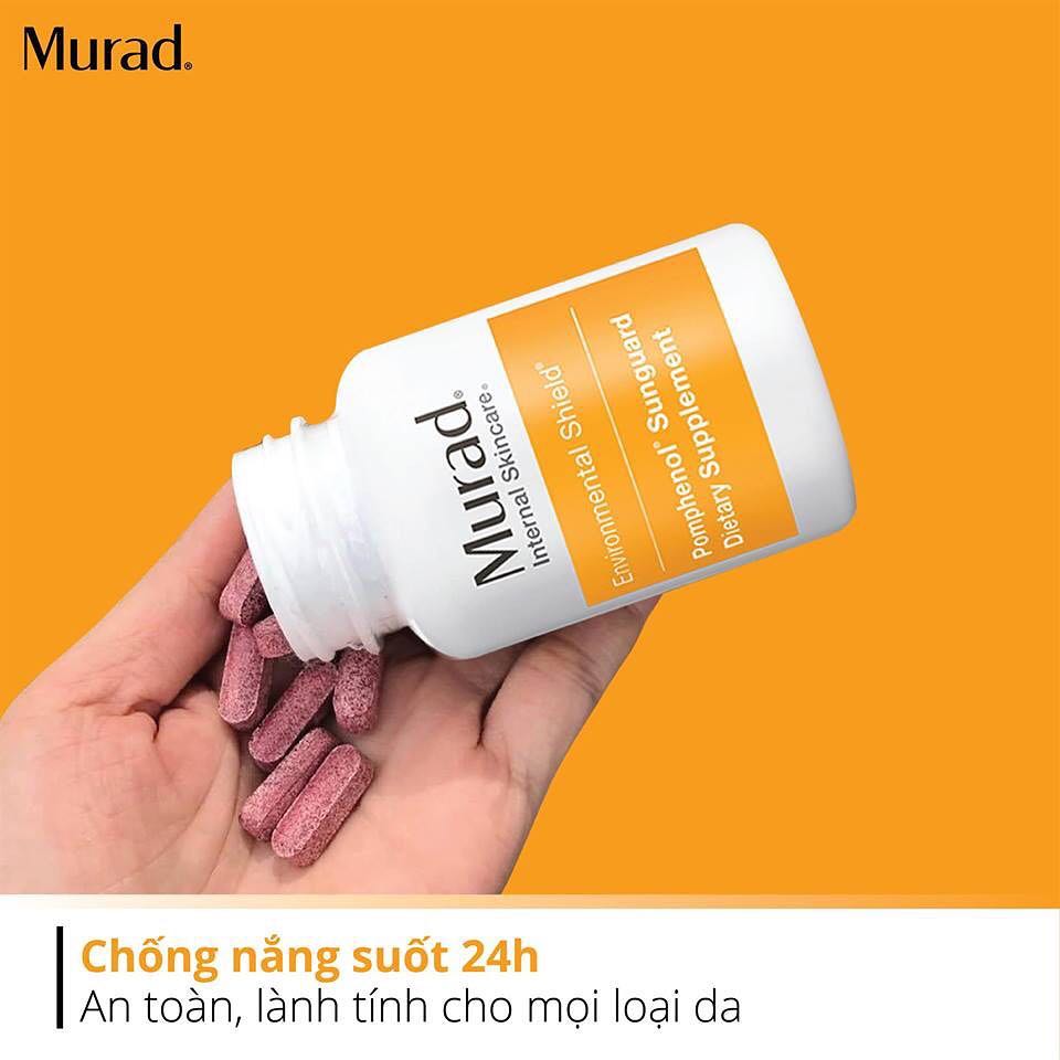 Viên Uống Chống Nắng Murad Pomphenol Sunguard Dietary Supplement 60 Viên