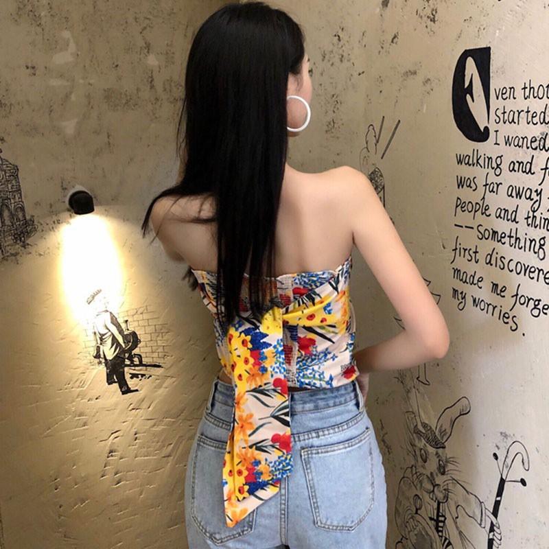 Áo Ống Hoạ Tiết In Thiết Kế Ôm Sát Tôn Dáng