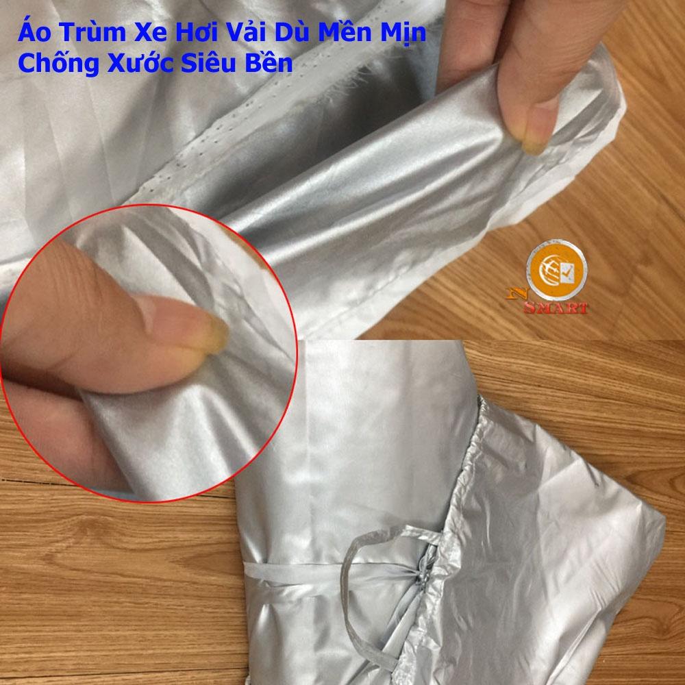 Áo Trùm Xe Hơi Mazda CX8 Dùng Được Cả 2 Mặt Màu Vải Dù OXFORD Siêu Bền, Bạt Phủ Xe Ô Tô Độ Bền Từ 3-5 Năm Chống Nắng Mưa