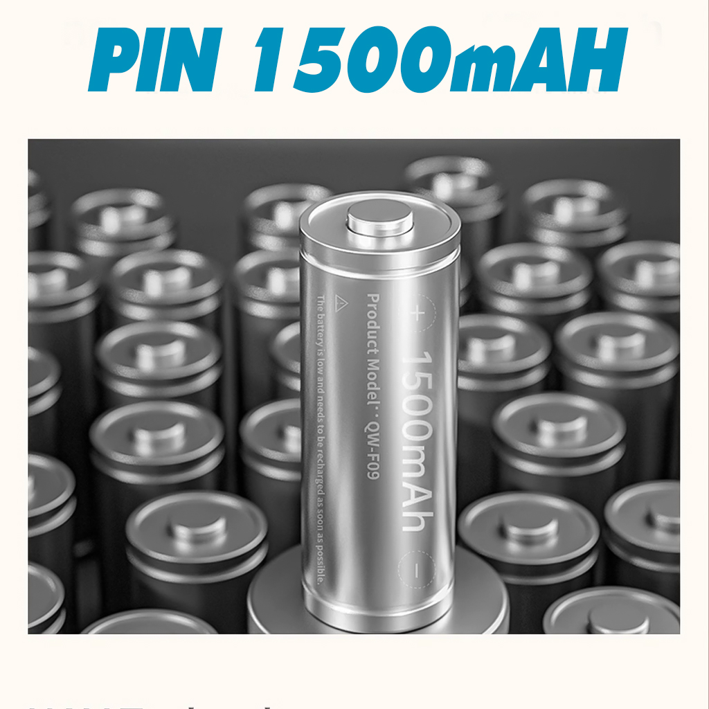 Quạt Cầm Tay Mini Đa Năng Kiêm Sạc Dự Phòng Tiện Dụng, Không Gây Ồn, Có Thể Gấp Gọn, Dung Lượng Pin 1500mAh, 2 Mức Làm Mát