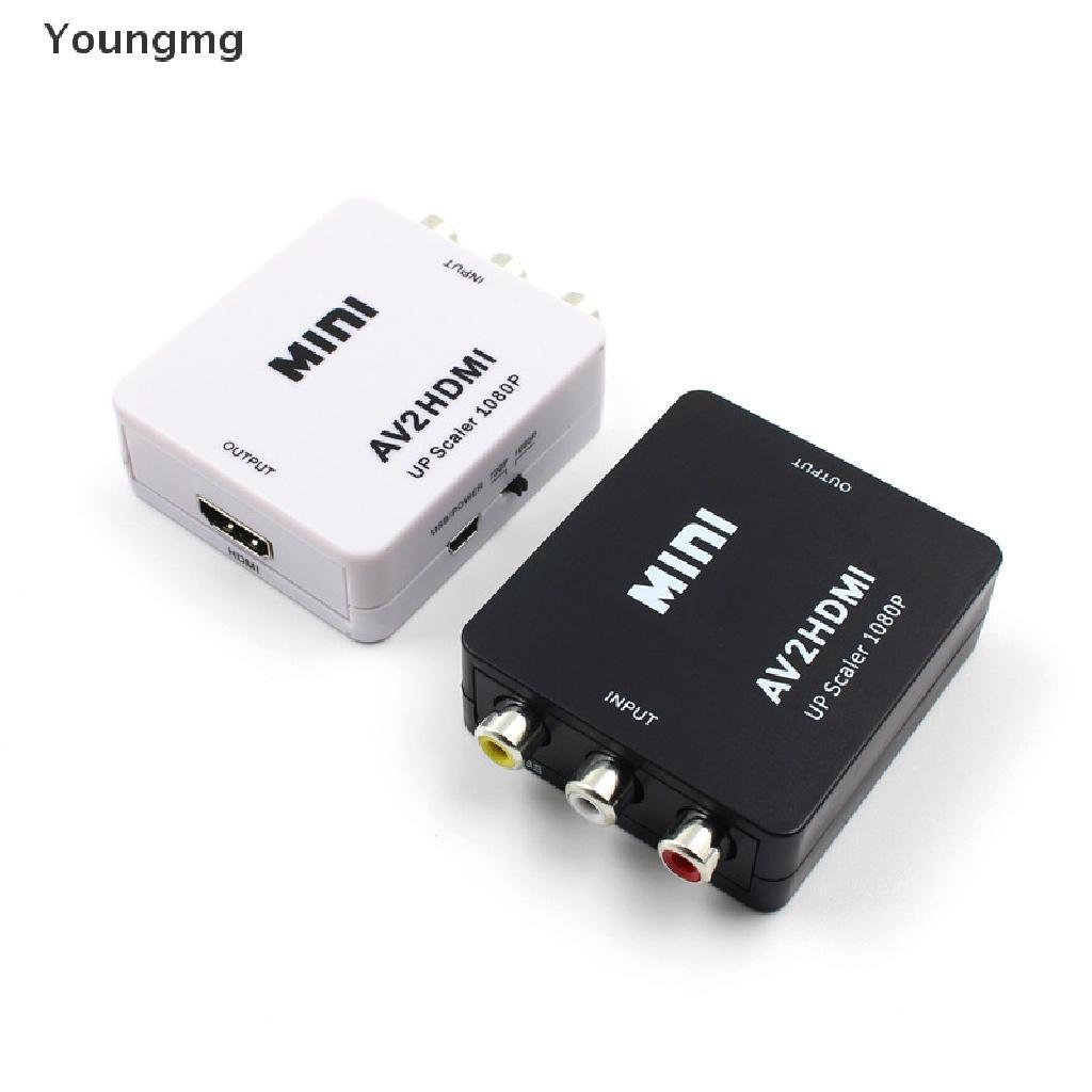 Bộ Chuyển Đổi Mini RCA AV Sang HDMI AV 2 HDMI 1080P Chuyên Dụng