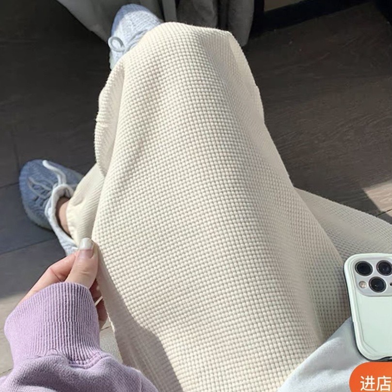 Quần boom tổ ong unisex - quần jogger bo gấu nhiều màu