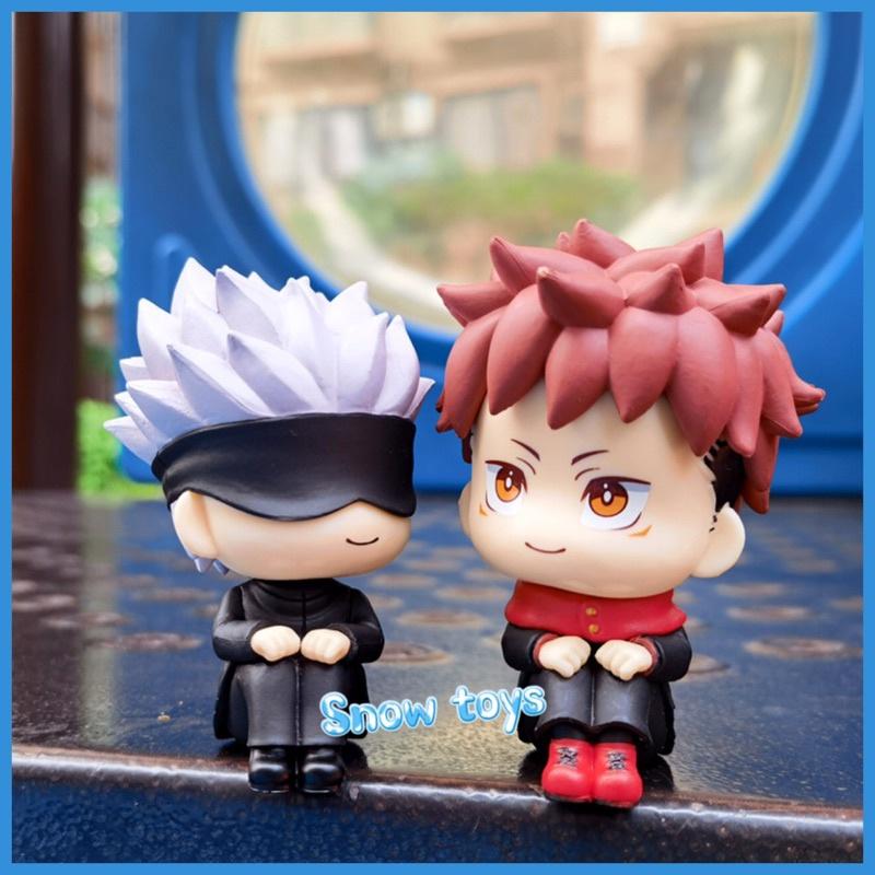 Mô Hình JUJUTSU KAISEN - Chú Thuật Hồi Chiến Chibi , Yuji Itadori , Gojo Satoru Cao 9cm